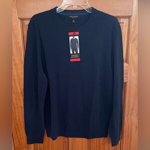 NWT Men’s Banana Republic Merino Wool Sweater Navy M